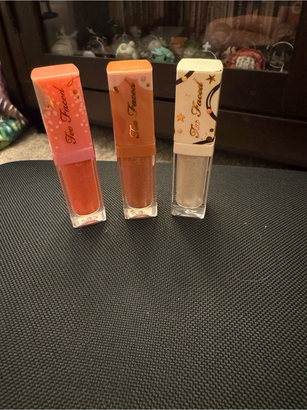Too Faced Mini High Shine Lip Gloss Trio New